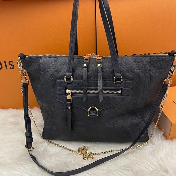 Louis Vuitton Lumineuse PM Handbag – Navy Blue - Picture 1 of 14